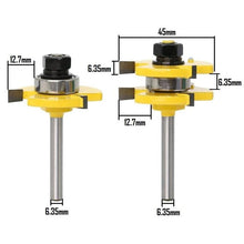 Load image into Gallery viewer, Tongue & Groove Router Bit