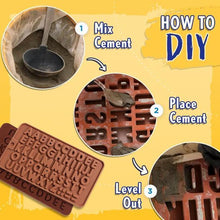 Load image into Gallery viewer, Concrete Alphabet Mold