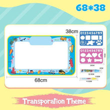Load image into Gallery viewer, Reusable Coloring Graffiti Magic Water Blanket