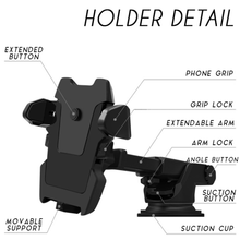Load image into Gallery viewer, Telescopic Car Phone Holder