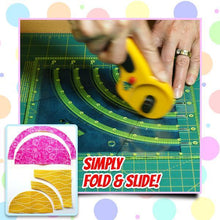 Load image into Gallery viewer, Arcs & Fans Quilt Circle Cutter Ruler