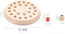 Load image into Gallery viewer, Wooden Memory Match Stick Chess