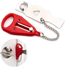 Load image into Gallery viewer, Portable Door Jam Lock