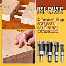 Load image into Gallery viewer, Plug Cutter Drill Bit Set Power Tool (4pcs)