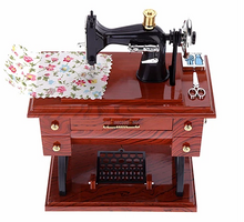 Load image into Gallery viewer, Mini Sewing Machine Music Box