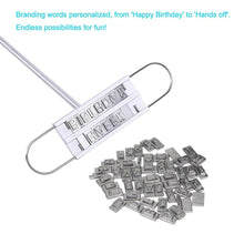Load image into Gallery viewer, BBQ Meat Branding Iron with Changeable Letters