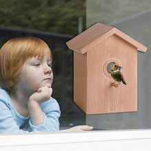 Load image into Gallery viewer, Wooden Bird Home