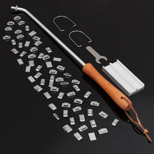 Load image into Gallery viewer, BBQ Meat Branding Iron with Changeable Letters