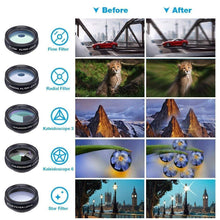 Load image into Gallery viewer, 10 in 1 Phone Camera Lens Kit