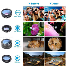 Load image into Gallery viewer, 10 in 1 Phone Camera Lens Kit