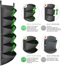 Load image into Gallery viewer, 6 Pocket Vertical Garden Planter