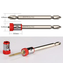 Load image into Gallery viewer, Fast-Attach Screwdriver Bits Magnetic Ring