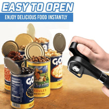 Load image into Gallery viewer, Safe Stainless Steel Cutting Can Opener