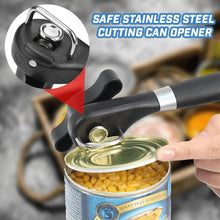 Load image into Gallery viewer, Safe Stainless Steel Cutting Can Opener