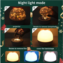 Load image into Gallery viewer, 360 Rotation Starry Sky Projector