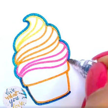 Load image into Gallery viewer, Bold Line Glitter Pen