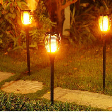 Load image into Gallery viewer, Flickering Flame Solar Torches