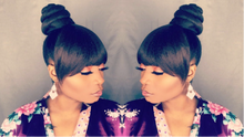 Load image into Gallery viewer, Bundle Hair Bun and Bang Set (2Pcs)