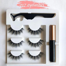 Load image into Gallery viewer, Magnetic Eyelashes and Eyeliner 3 Pairs Set