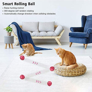 Cat Toy Self-Rotating Laser Ball