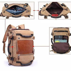 2-in-1 Convertible Travel Backpack