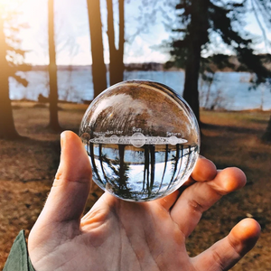 3D Solar System Crystal Ball