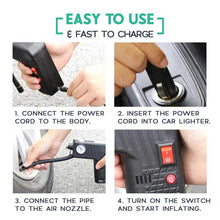 Load image into Gallery viewer, All-In-One Portable Electric Car Air Pump
