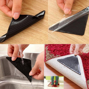 Eco-friendly and Reusable Rug Grippers (Set of 4)