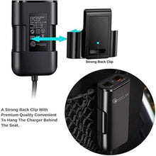 Load image into Gallery viewer, Car Front &amp; Back Seat Charger
