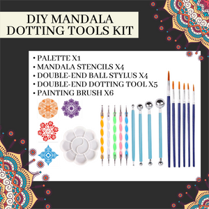 DIY Mandala Dotting Tools Kit