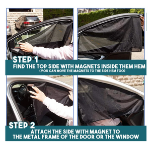 Car Window Magnetic Shade