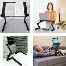Load image into Gallery viewer, 360° Adjustable Folding Laptop Stand
