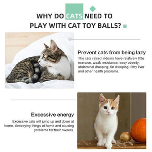 Cat Toy Self-Rotating Laser Ball