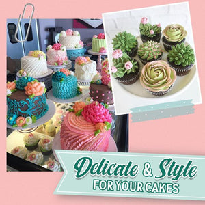 Cake Decor Piping Nozzle Set (8-pc or 22-pc)