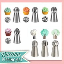 Load image into Gallery viewer, Cake Decor Piping Nozzle Set (8-pc or 22-pc)
