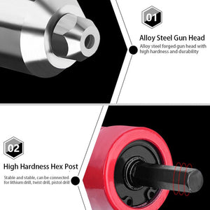 Conversion Head for Electric Rivet Gun