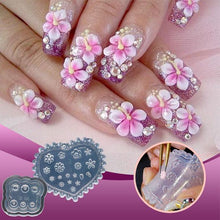 Load image into Gallery viewer, 3D Nail Flower Mold
