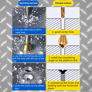 Chamfer Countersink Bit Set