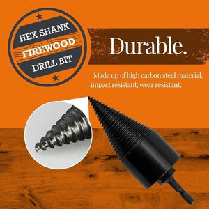 Hex Shank Firewood Drill Bit